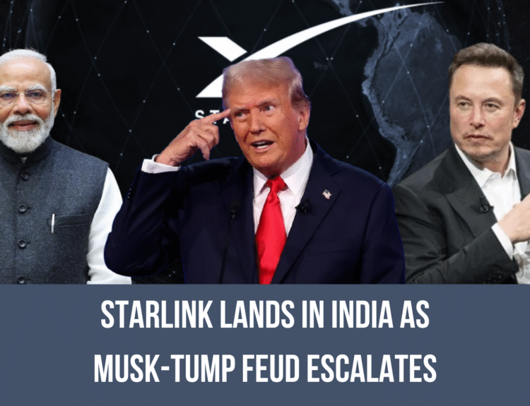 Starlink Lands in India as Musk-Tump Feud Escalates